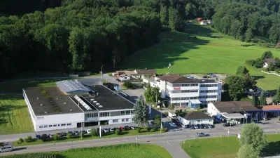 Blick auf den Standort Buttikon