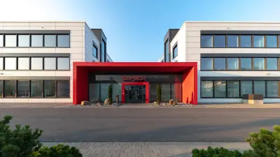 Blick auf den Standort Buchs