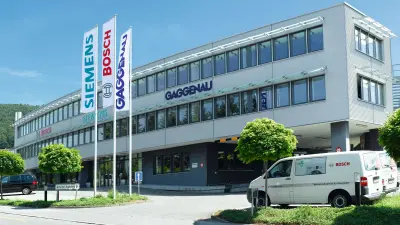 Blick auf den Standort Geroldswil