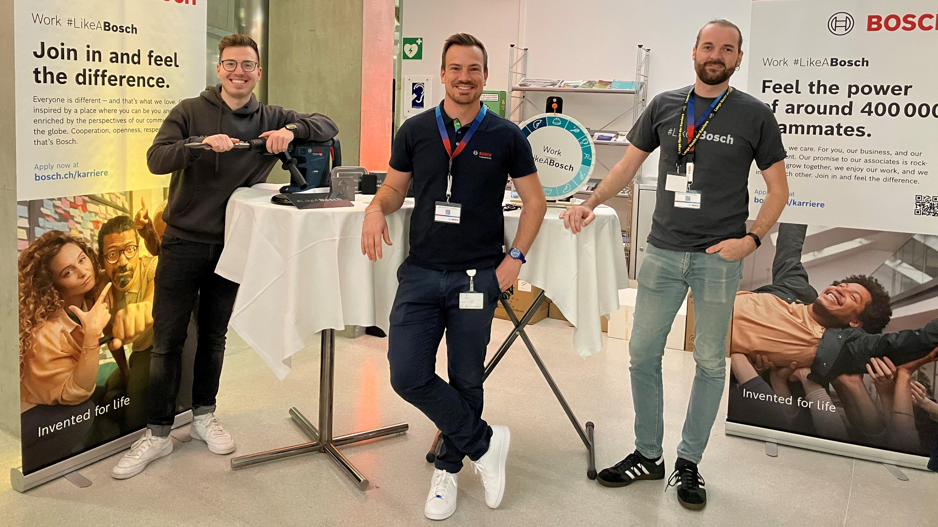 Career Day Technik und Informatik Bosch in der Schweiz